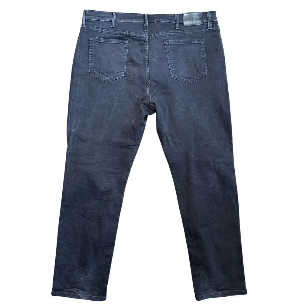 Armani Jeans J15 Gray Denim Straight Leg Jeans Men's Size 40 x 34